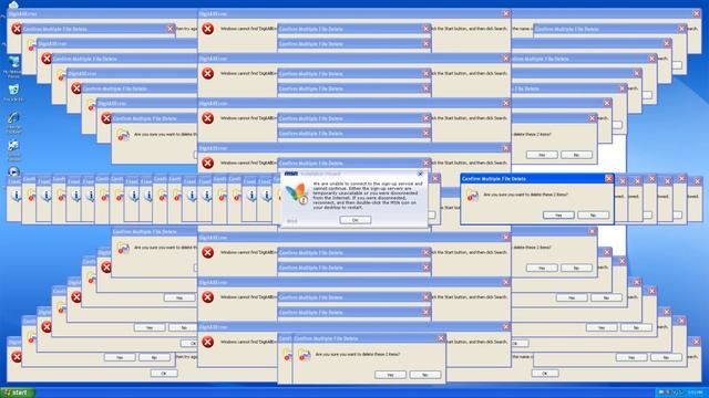 Windows XP Crazy Error (Samsung Theme) смотреть онлайн