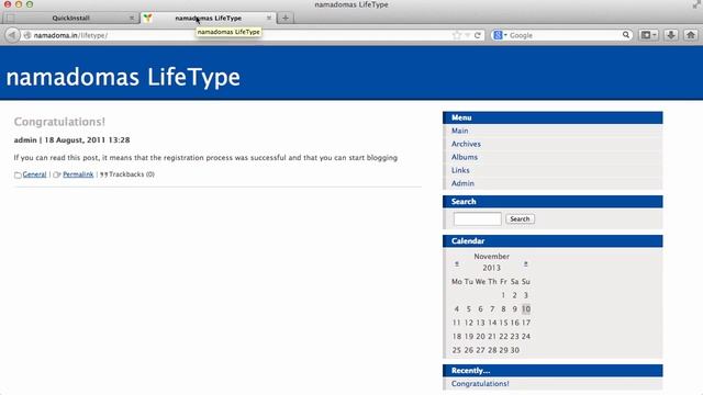 How-to Install LifeType Using QuickInstall in cPanel смотреть онлайн