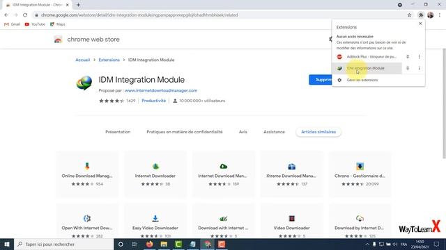 Comment ajouter l'extension IDM à Chrome смотреть онлайн