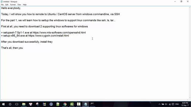 Access Ubuntu | CentOS server via SSH from Windows Command line - Setup смотреть онлайн