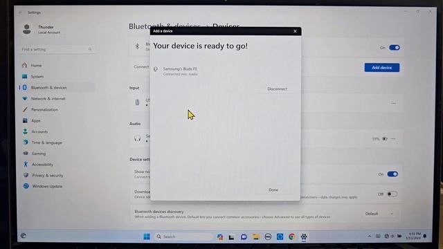 How to connect Galaxy Buds FE to Windows 11 computer PC laptop смотреть онлайн
