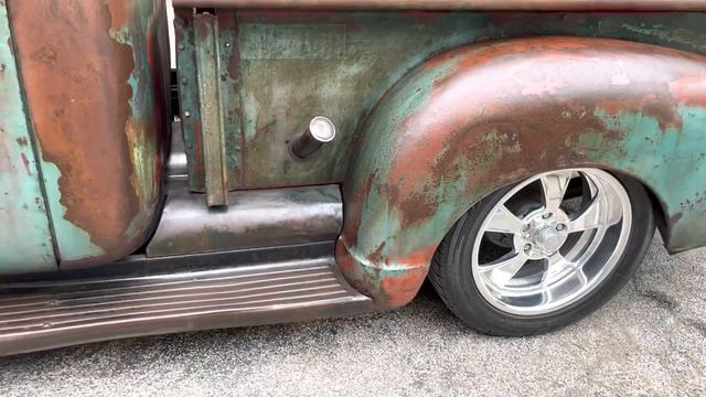 SOLD Chevy 3100 5 Window Short Bed Hot Rod Patina Truck Built 5.7 LS1 смотреть онлайн