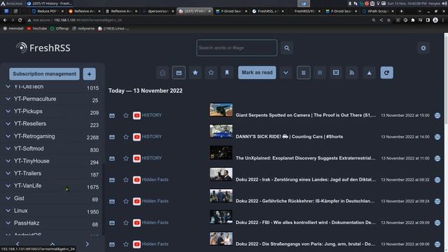 FreshRSS with Newsboat and Mobile apps смотреть онлайн
