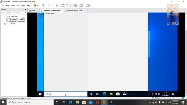 File Sharing Between Server 2019 and Windows 10 смотреть онлайн