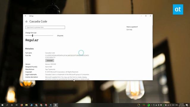 How to uninstall a font on Windows 10 смотреть онлайн