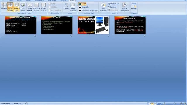 Jinsi ya Kutumia Microsoft PowerPoint (View, normal,sorter, notes,zoom) Part5 смотреть онлайн