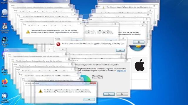 Windows 7 Crazy Error V2 смотреть онлайн