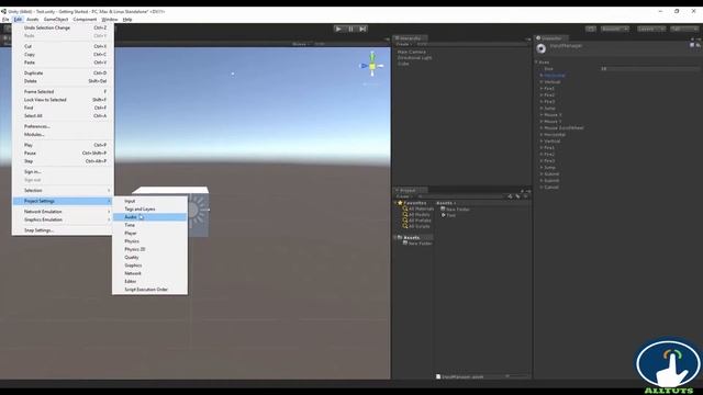 Unity shortcut keys & learning the edit dropdown window - Unity Game Development Tutorial No.2 смотреть онлайн