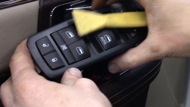 2009-2016 Ram truck drivers side power window (master) switch removal смотреть онлайн