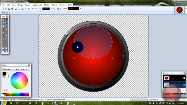 How to create a glass logo in paint.net смотреть онлайн