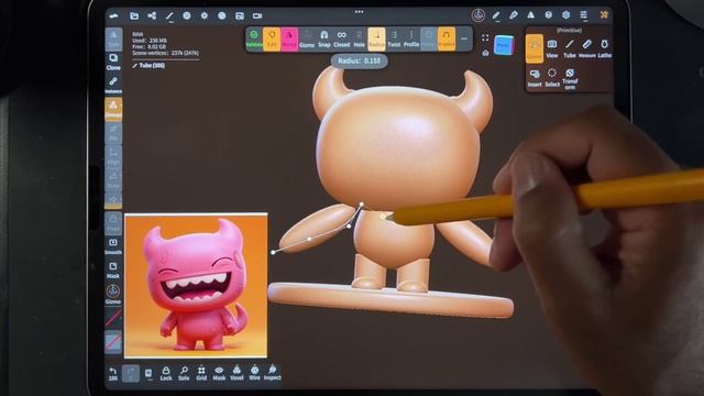 3D Character Design Workshop with Nomad Sculpt - Dave Reed_5 смотреть онлайн