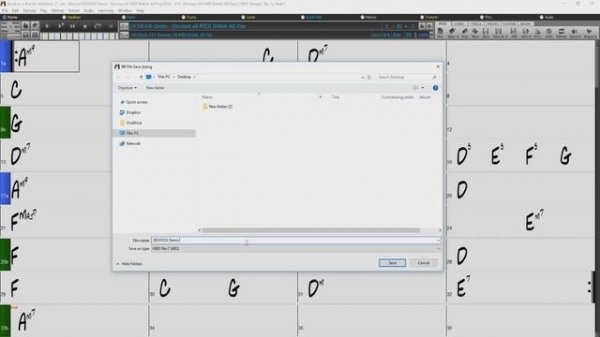 Band-in-a-Box® for Windows: Exporting MIDI