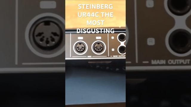 STEINBERG UR44C THE MOST DISGUSTING #gaming #studioheadphones #audiointerfaces #headphone cubase смотреть онлайн