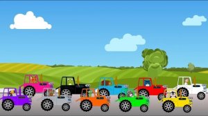 Синий трактор - песенка про тракторёнок и другие песенки.