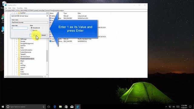 How to Fix Wrong Time on Clock in Windows 10 смотреть онлайн