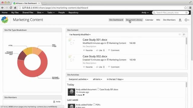 Alfresco 5.0 - Finding files in Alfresco смотреть онлайн