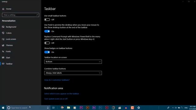 Windows 10 Taskbar Settings Explained | Customize Windows taskbar | Cs Guide смотреть онлайн