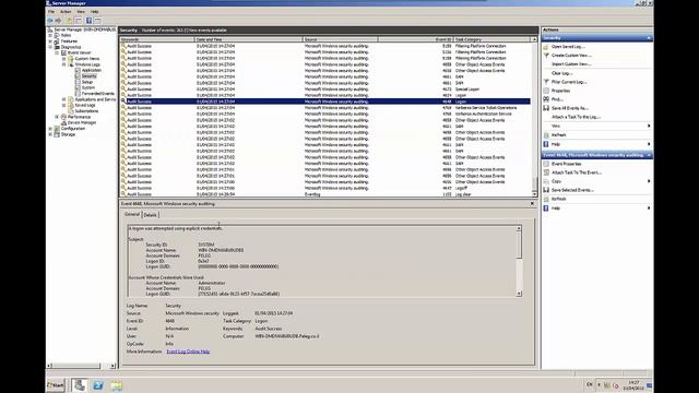 How configure Active Directory Audit смотреть онлайн