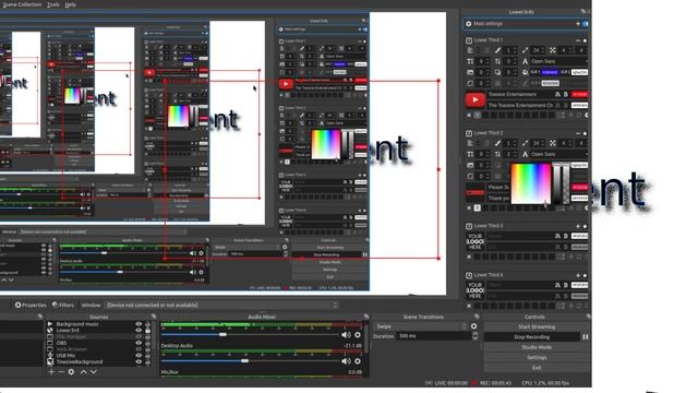OBS Lower Third Tool In Linux Mint and others installation. смотреть онлайн