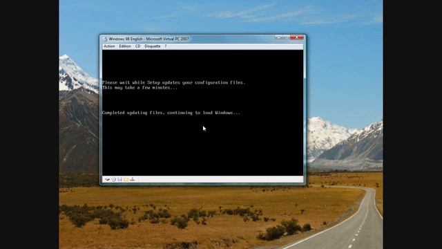 Installing Microsoft Virtual PC Add-ons on Windows 98 смотреть онлайн