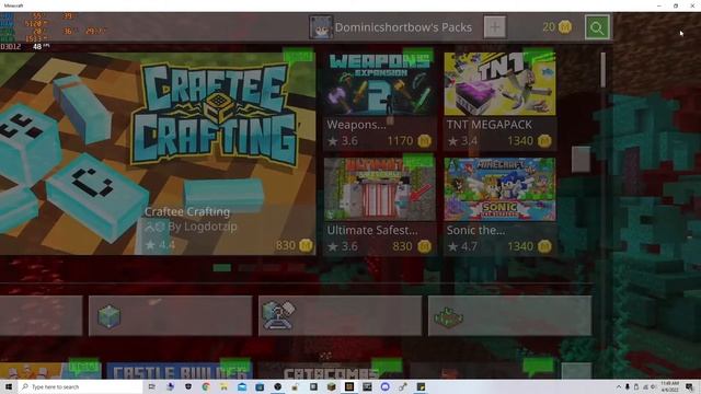 2 ways on adding rtx resourse packs into Minecraft Bedrock/Windows 10 Edition! смотреть онлайн