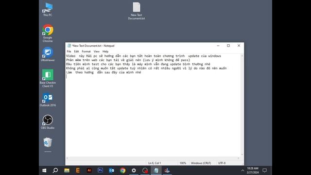 Tắt update win 10 vĩnh viễn bằng phần mềm Windows Update Blocker смотреть онлайн