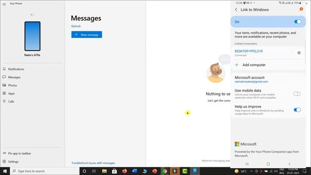 How to Make Your PC into Mobile | How to Mirror Android to PC | Android on PC Windows 10 - N.A Tec смотреть онлайн