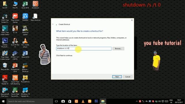 Shut down Windows 10 with just one clicK смотреть онлайн