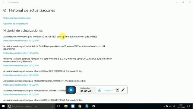 Actualización para Windows 10 Version 1607 en x64 (KB3206632) смотреть онлайн