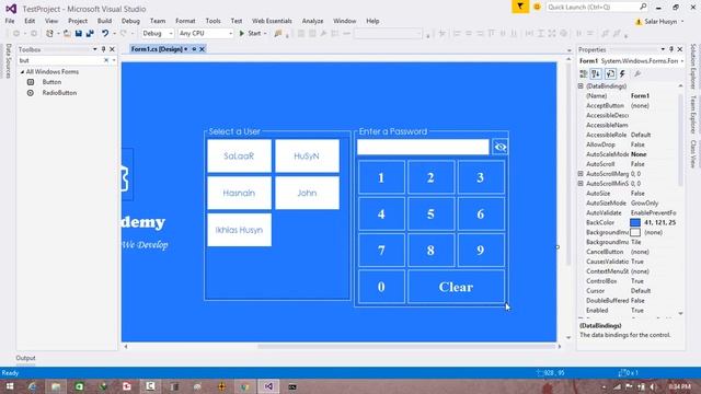 C# - Designing Login Form for Point of Sales in WinForm App смотреть онлайн