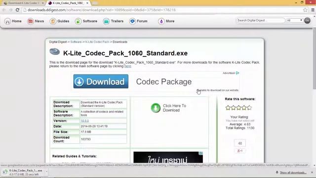 โปรแกรม รวม Codec K-Lite Codec смотреть онлайн