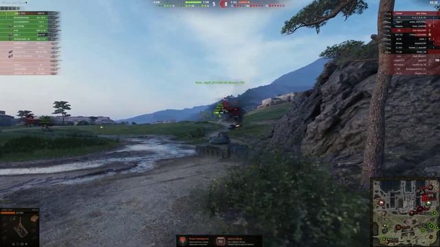 МИР ТАНКОВ! Победные Бои ★ Часть 186 ★ Команда затащила бой!!! смотреть онлайн