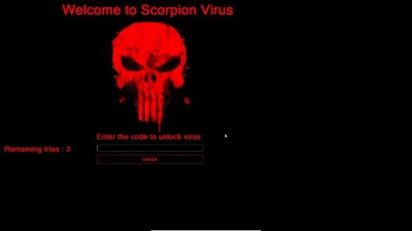 Scorpion Virus Version 1