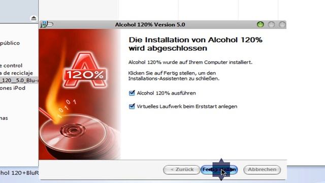 Alcohol120% montar imagenes ISO en cd´.wmv смотреть онлайн