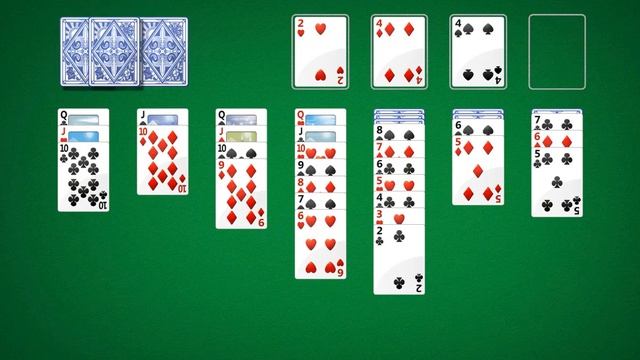 Solitaire | Game from Windows 7 смотреть онлайн