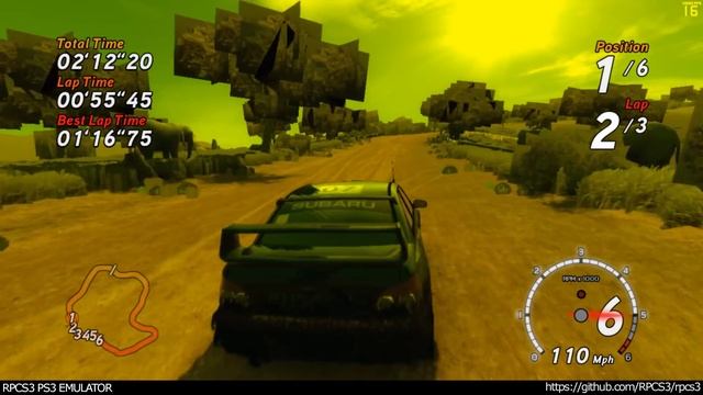 RPCS3 PS3 Emulator - Sega Rally Ingame! VULKAN (77f5832 + LLE-GCM WIP) LLVM смотреть онлайн