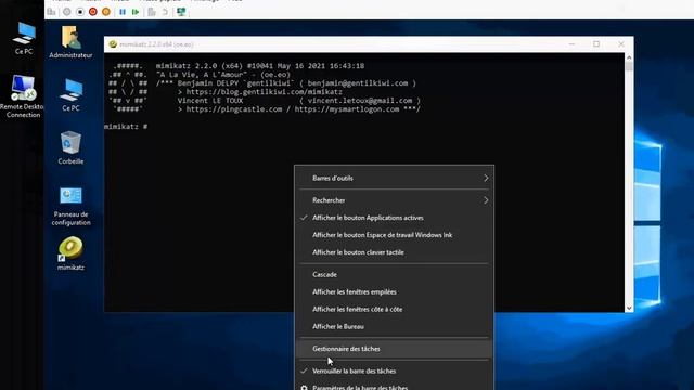 mimikatz extract clear text passwords from RDP Terminal Server смотреть онлайн