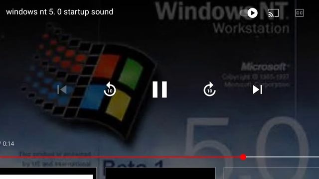 Windows NT 5.0 Startup Sounds (1997) смотреть онлайн