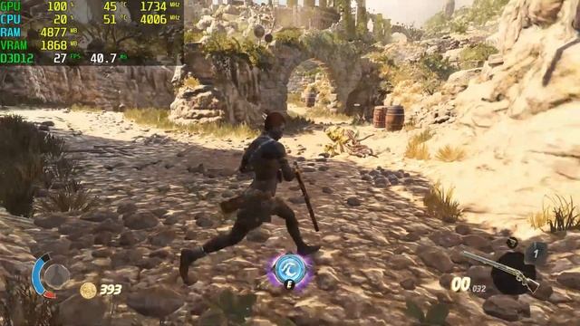 Strange Brigade GT 1030 - 1080p Low, смотреть онлайн