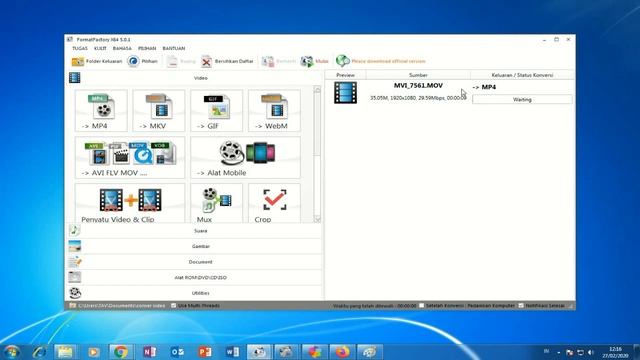 CARA CONVERT FILE VIDEO MENJADI MP4 YOUTUBE DAN FORMAT LAINNYA DENGAN FORMAT FACTORY смотреть онлайн