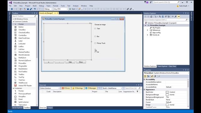 Lesson 30 VB.Net PictureBox Control смотреть онлайн