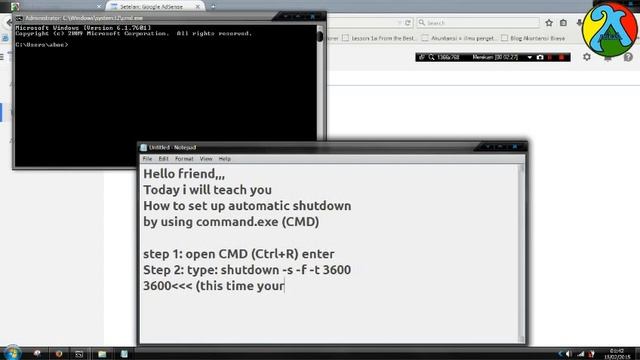 How to: Set Up automatic Shutdown with CMD (command Prompt) смотреть онлайн