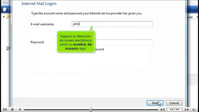 Cómo Configurar Cuentas de Correo en Windows Vista Mail - DigitalServer смотреть онлайн