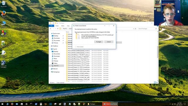 Can't Delete It! | Uninstalling Microsoft Soiltare and OneNote смотреть онлайн