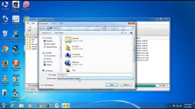 How to Create Windows 7 ISO file from a folder using POWER ISO? | LinkTech смотреть онлайн