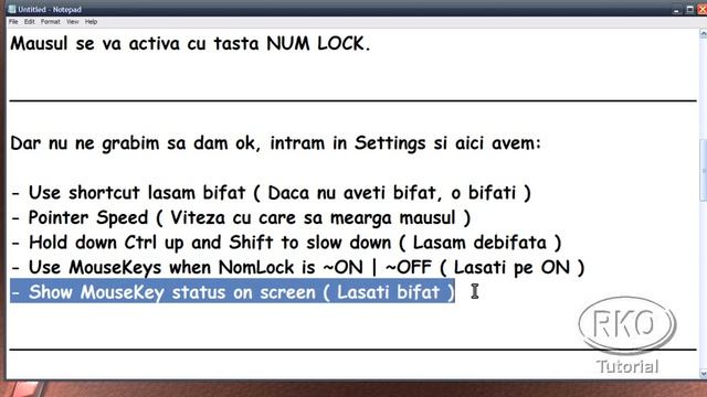 Manevrarea cursorului din taste in Windows XP - Tutorial смотреть онлайн