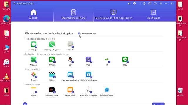 Comment Récupérer Les Données De l'iPhone En Utilisant iMyFone D-Back. смотреть онлайн