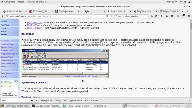 pinginfoview - Network Scanning Tool for Windows OS смотреть онлайн