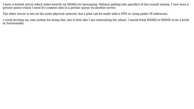 MSMQ private queue messaging accross servers смотреть онлайн