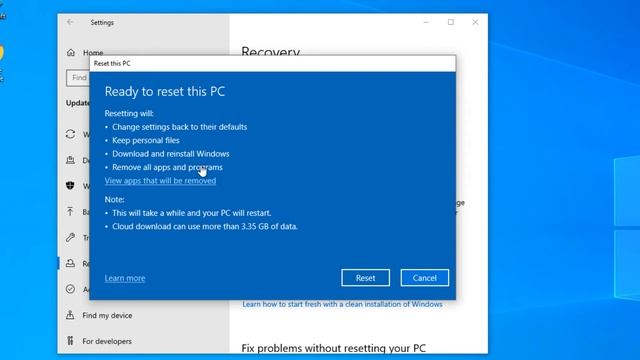 Windows 10 Reset Feature - Reinstall Windows Easily! смотреть онлайн
